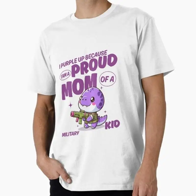 Proud mom dino T Shirt Made USA AUS M 2XL