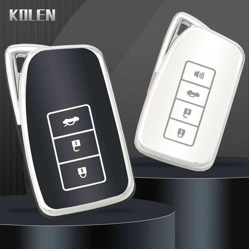 TPU Car Remote Key Case Cover Shell Fob For Lexus NX GS RX IS ES GX LX RC UX 200 250 260 300 350 LS 450H 300H NX300 RX350 ES300