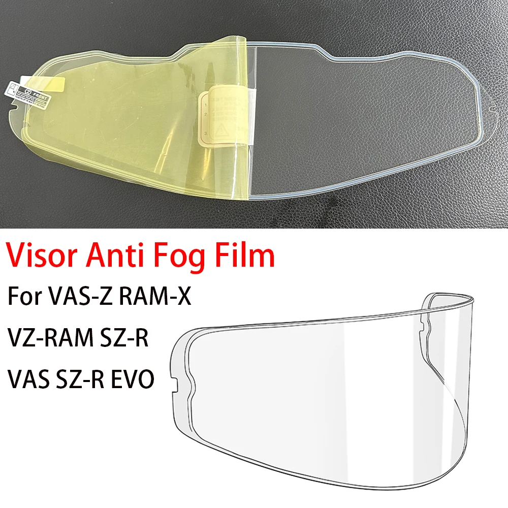 Helmet Visor Film Anti Fog Film Sticker For VAS-Z RAM-X VZ-RAM SZ-R VAS SZ-R EVO Helmet Lens Anti-fog Accessories For Arai