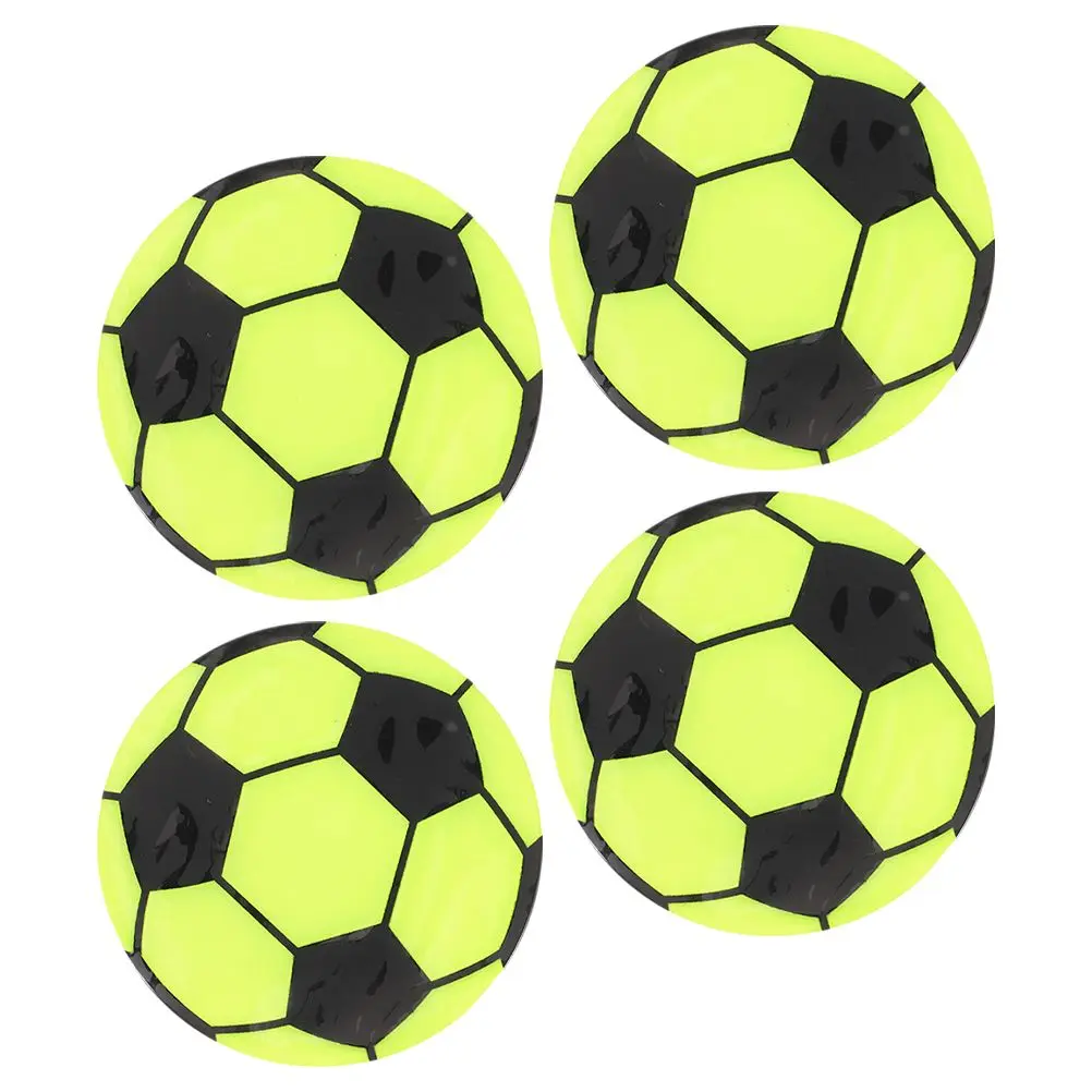

Football Reflective Stickers Bag Signs Night Decorative Car Safety Decal Warning for Bike Reflector Riding Helmet