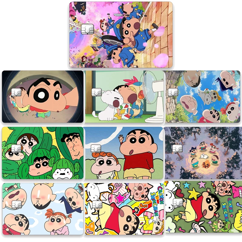 

Карандаш Шин-тян, наклейки для карт, бирки для девочек, пастер, автобус, метро, жизнь, ежедневные принадлежности для обучения, украшения с героями мультфильмов, подарок на день рождения