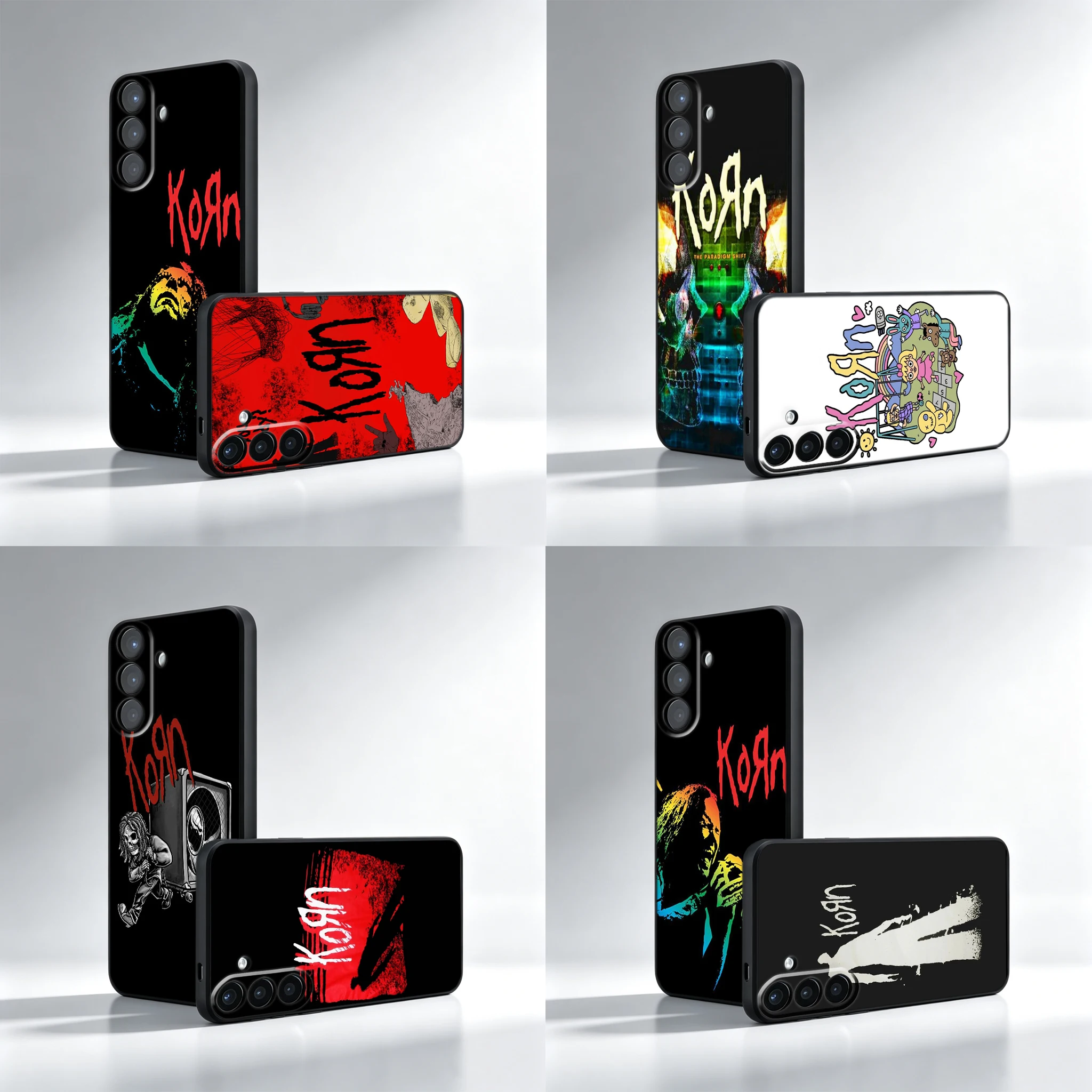 K-Korn Rock Band Phone Case For Samsung A53 A52S A33 A32 A23 A22 A13 A12 A03S A02 Note 10 20 Ultra A73 A72 M22 M32 M33 A81 M60S