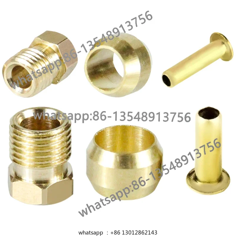 Numerical control machine tool lubrication YouTube 4mm6mm joint YouTube M10M8PA4 joint double cone meson core three-piece set