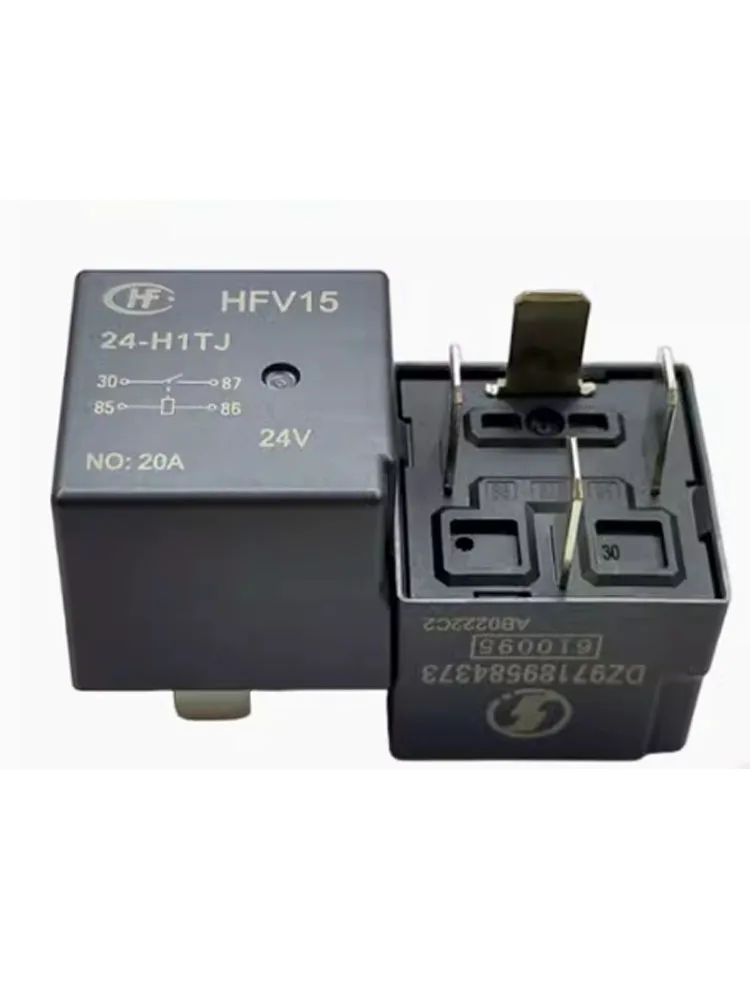 10PCS 24V Relay HFV15 24-H1TJ 24VDC 20A 4Pins