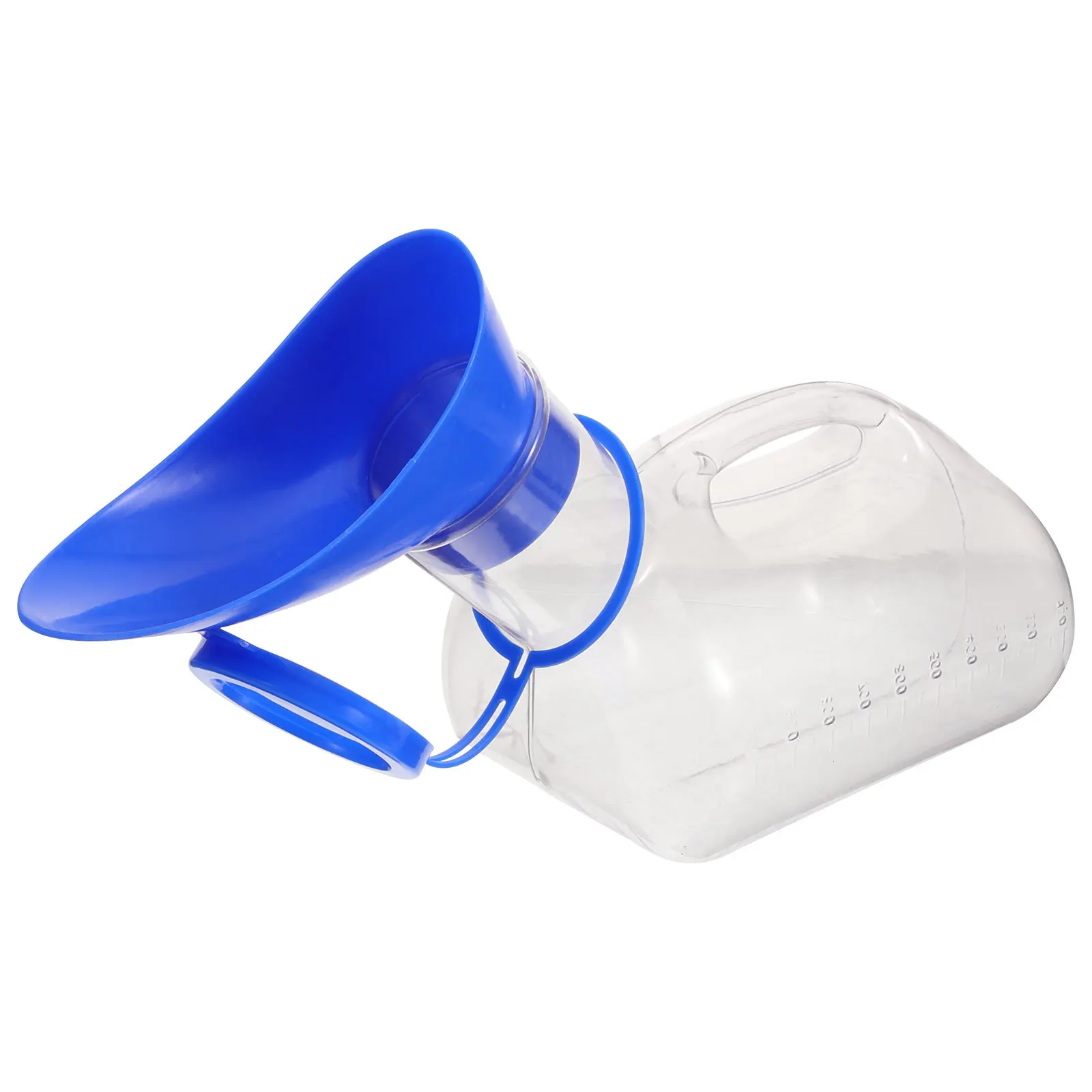 

Pvc Urinal Reusable Lightweight Portable Bedside Urine Container For Men Elderly Household Adult Use Spill Proof Plastic