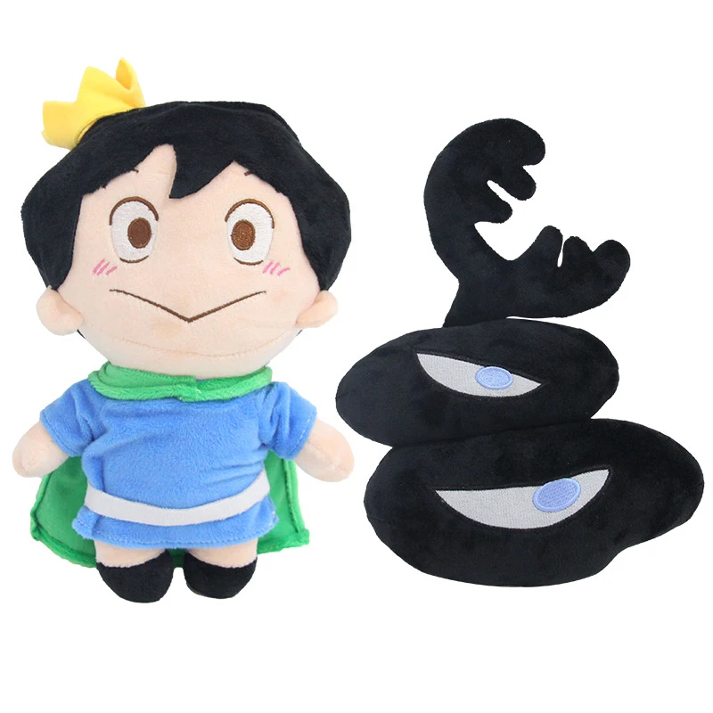 25cm Bojji Kage Plush Ranking Of Kings Anime Character Stuffed Doll Ousama Ranking Toys Companion Children Birthday Gifts