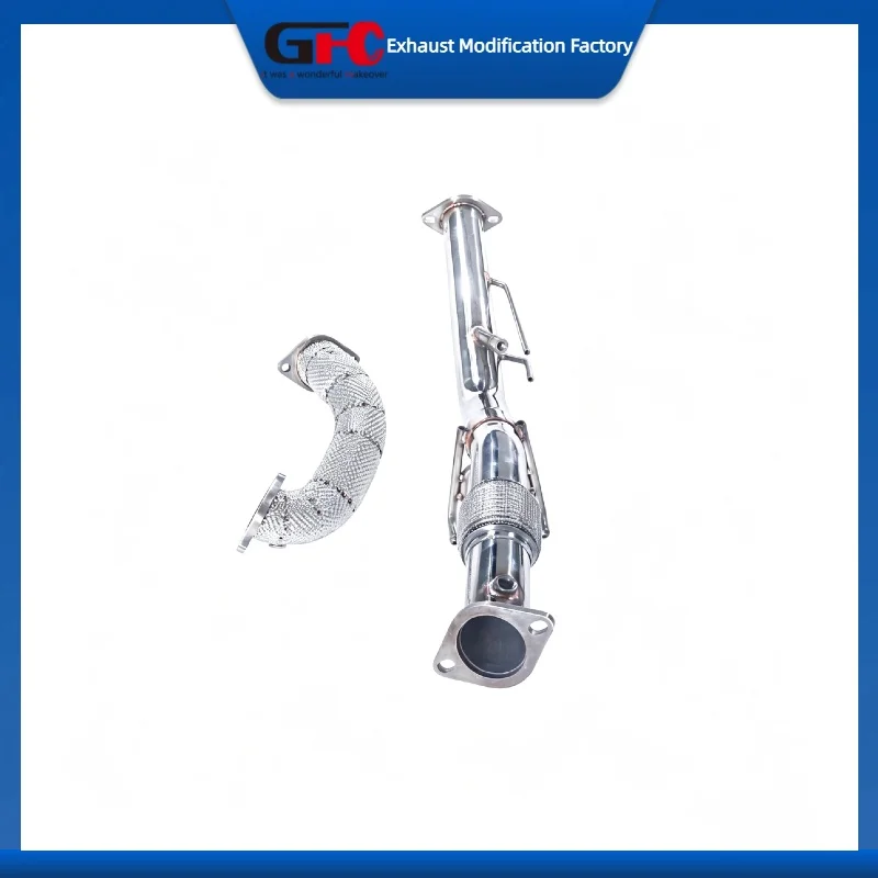 GFC Downpipe Exhaust Front Pipe for Jetour T2 Traveller 2.0T 2023-2026 High-Performance 304 Stainless Steel Auto Exhaust System