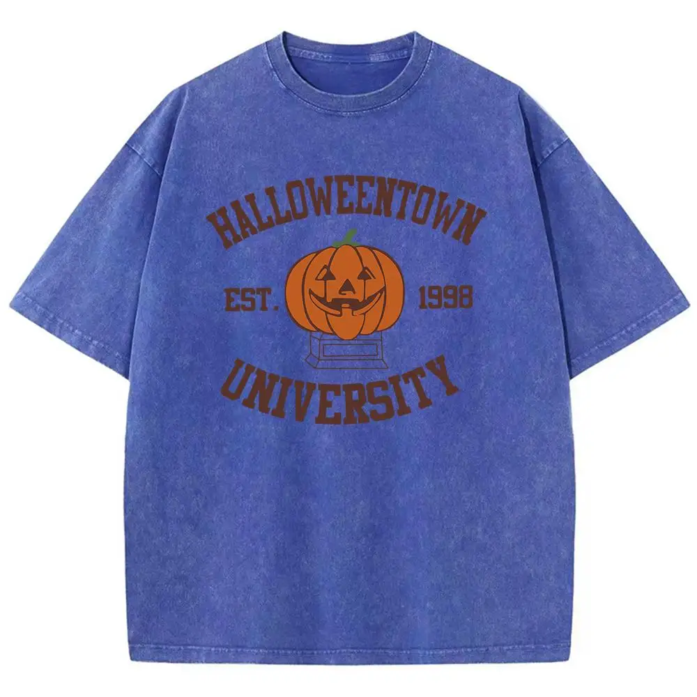 Halloweentown Est 1998 University Printing Mans Tees Fitting Comfort Tshirt Leisure Round Neck T Shirt Pleasure Fashion Tops