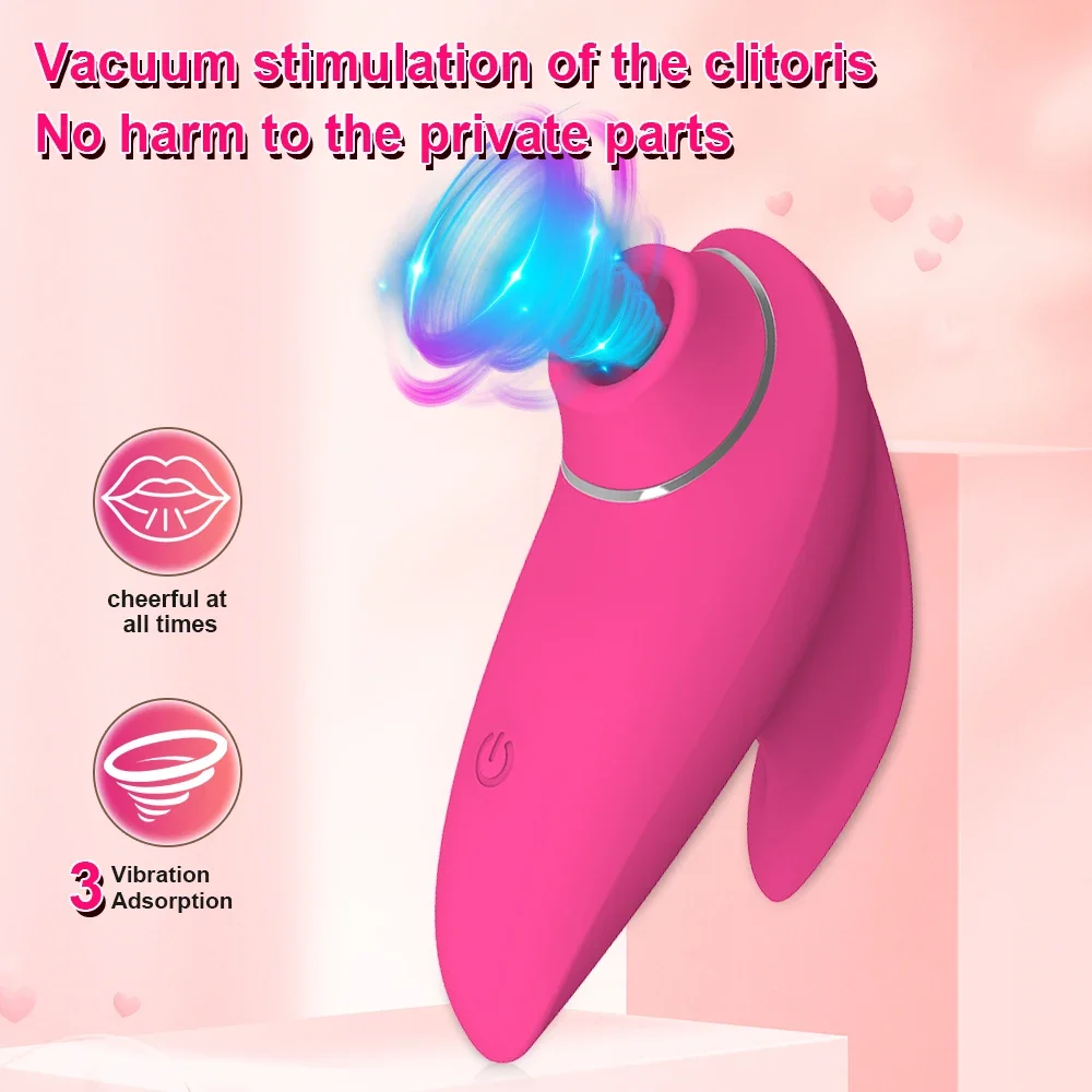 Powerful Oral Sucking Vibrator Women Clitoris Glans Nipple Stimulator Massager Vacuum Suction Masturbator Sex Toys for Couple