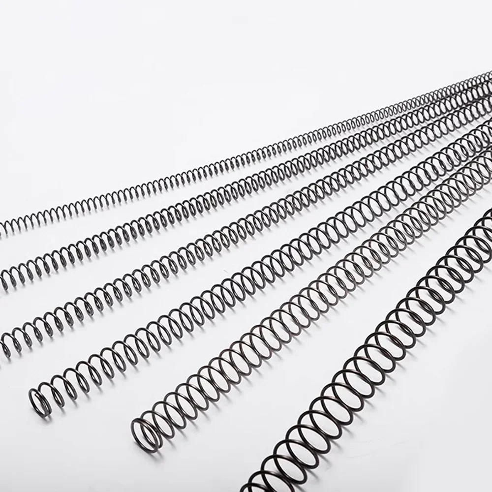 5Pcs 65Mn Spring Steel Compression Spring Extended Extra Long Pressure Springs Wire Diameter 0.3mm OD 2mm -6mm Length 100-300mm - Image 5