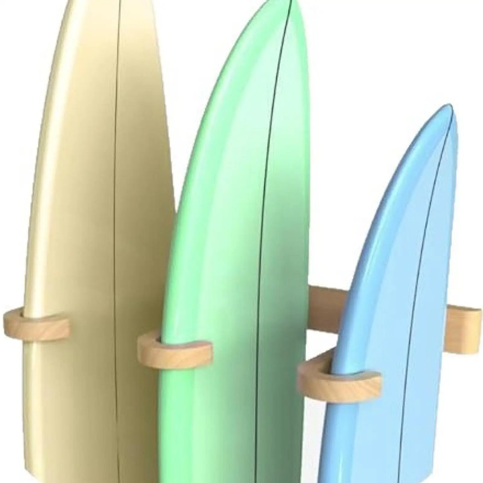 

Вертикальная деревянная подставка для серфбордов, экономящая место, простая в установке, для демонстрации и хранения, органайзер для серфбордов, держатель для досок для серфинга для комнаты, магазина, гаража