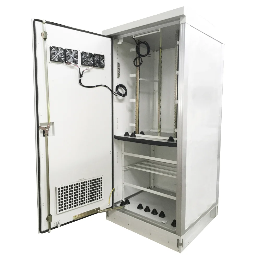 

Custom IP55 IP65 42U 40U Waterproof 19 Inch Rack Outdoor Telecom Battery Cabinet Enclosure With Air Conditioner
