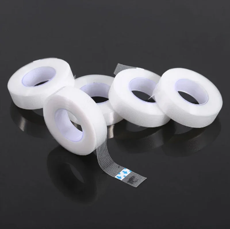 3/5 Rolls Eyelashes Tape Under Eye Patch Eye Extension PE Adhesive Tapes for Lashes Grafting Fake Eyelash Eyeliner Tapes