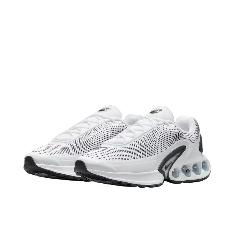 Nike Air Max Dn White Photon Dust Metallic Silver Fashion Air Cushion Anti-Slip Shock-Absorbant Women Running Shoes DV3337-103