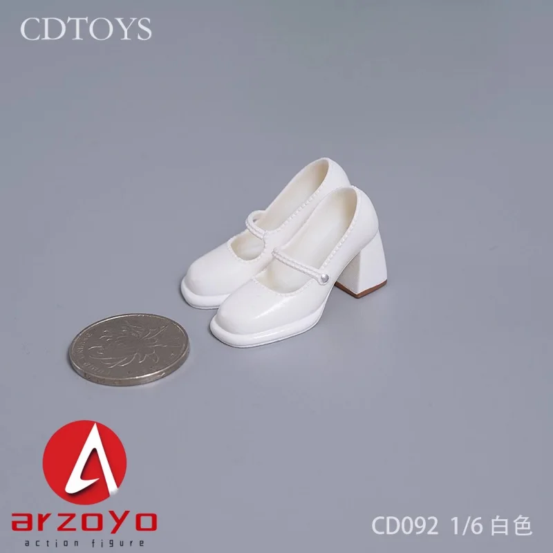CDTOYS CD092 093 1/6 1/12 مقياس ريترو JK أحذية من الجلد نموذج ل 12 ''6'' أنثى الجندي عمل الشكل الجسم
