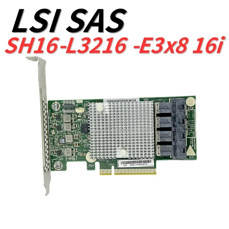 SH16-L3216 Four-port 12GB 9305-16i pass-through card HBA SFF8643 expansion card 3008  sh16-l3216