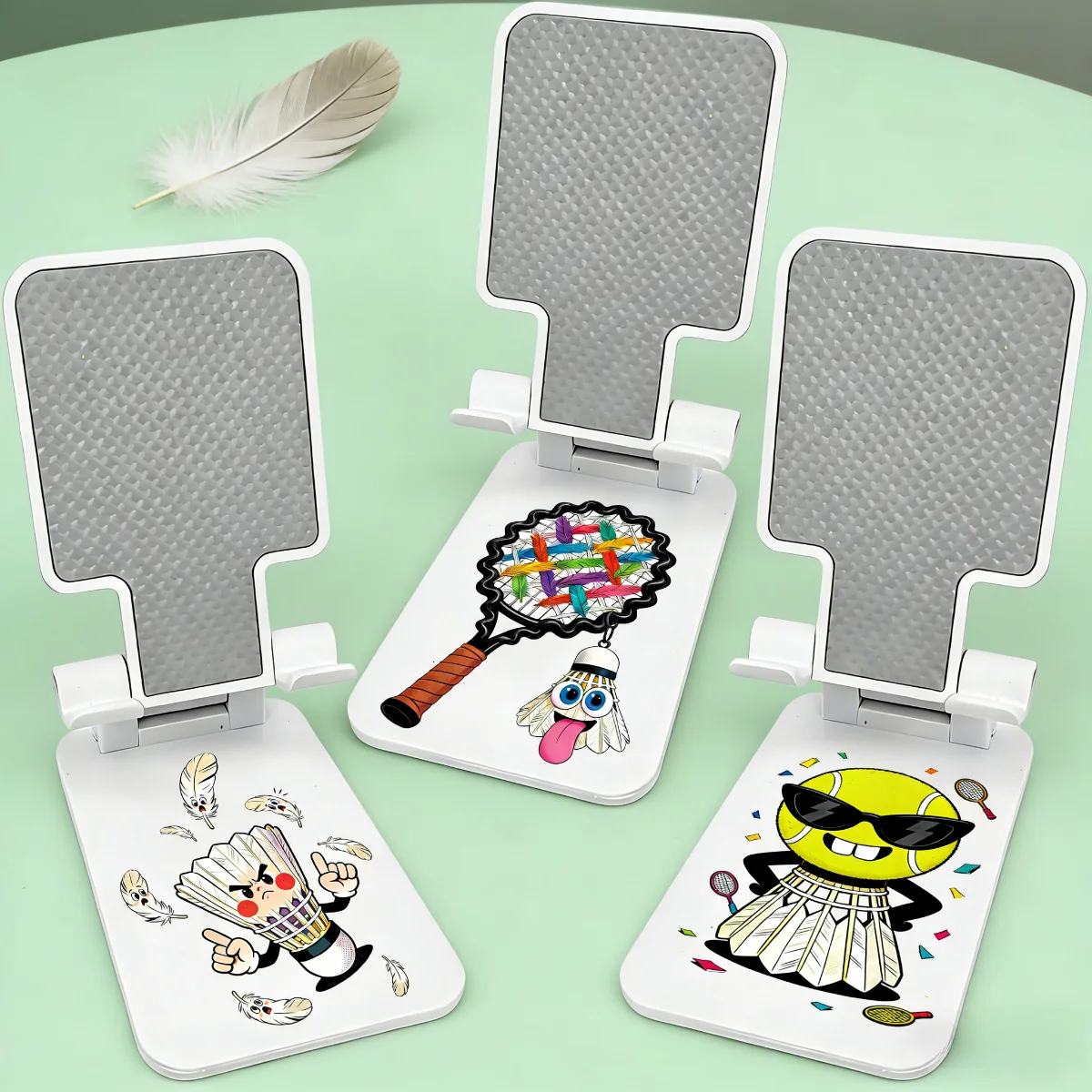 

Складная подставка для телефона серии Badminton, 3 шт., регулируемая телескопическая портативная настольная подставка