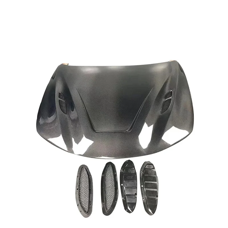 GTA Style Carbon Fiber Hood for Alfa Romeo Giulia Carbon Fiber Engine Cover