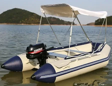 Bateau de pêche gonflable en PVC Regional avec plancher en aluminium, kayak, bateaux à rames, caoutchouc, fabrication chinoise