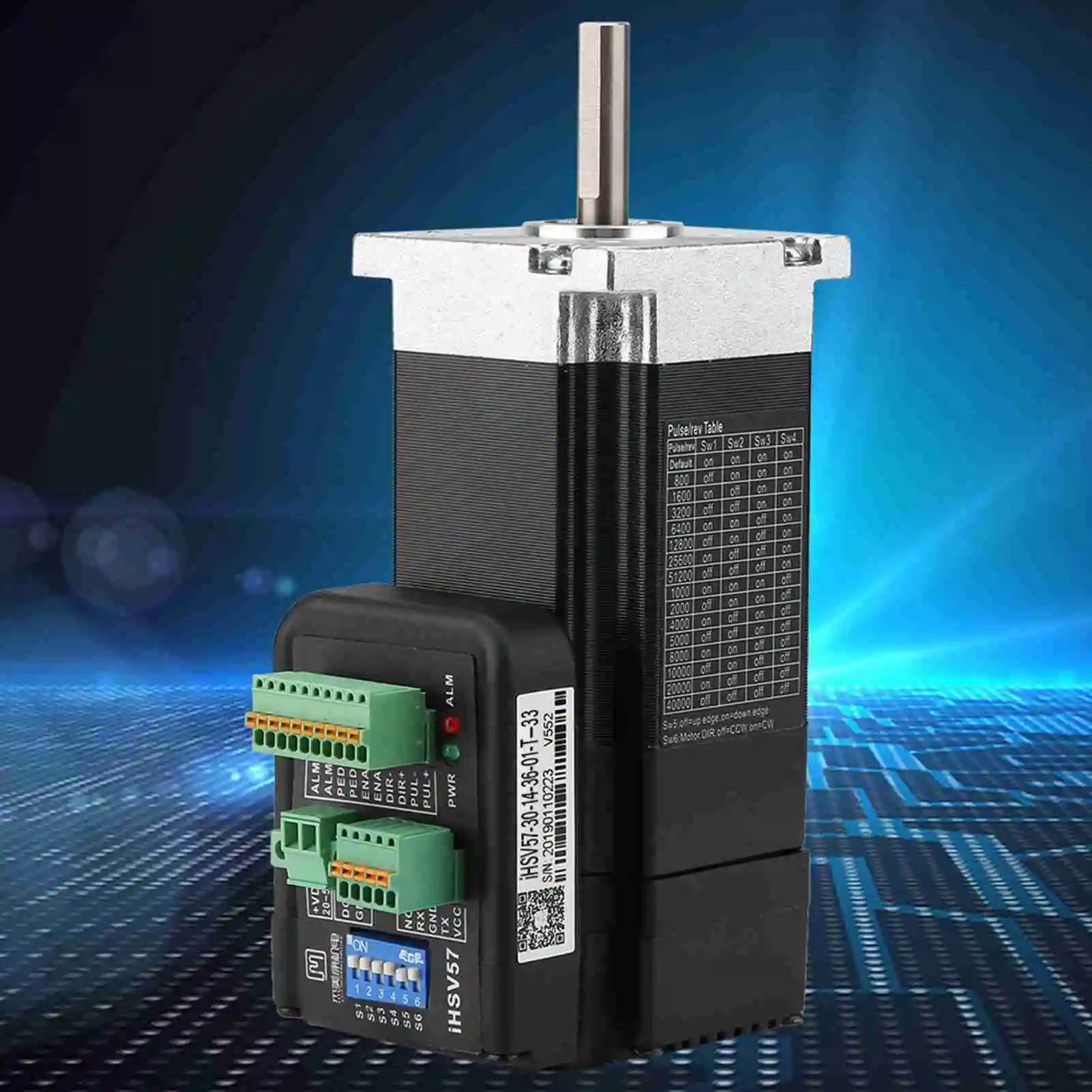 

140W 3000rpm 0.45Nm Integrated Servo Motor 36V for Automation Equipment 3000rpm Servo Motor 140W Servo Motor 36V Servo Motor
