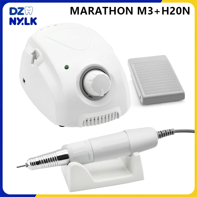 

Стоматологический полировальный аппарат Marathon M3 35000 об/мин, микромотор H20N, электрическая маникюрная дрель-полировщик, зуботехнический шлифовальный аппарат