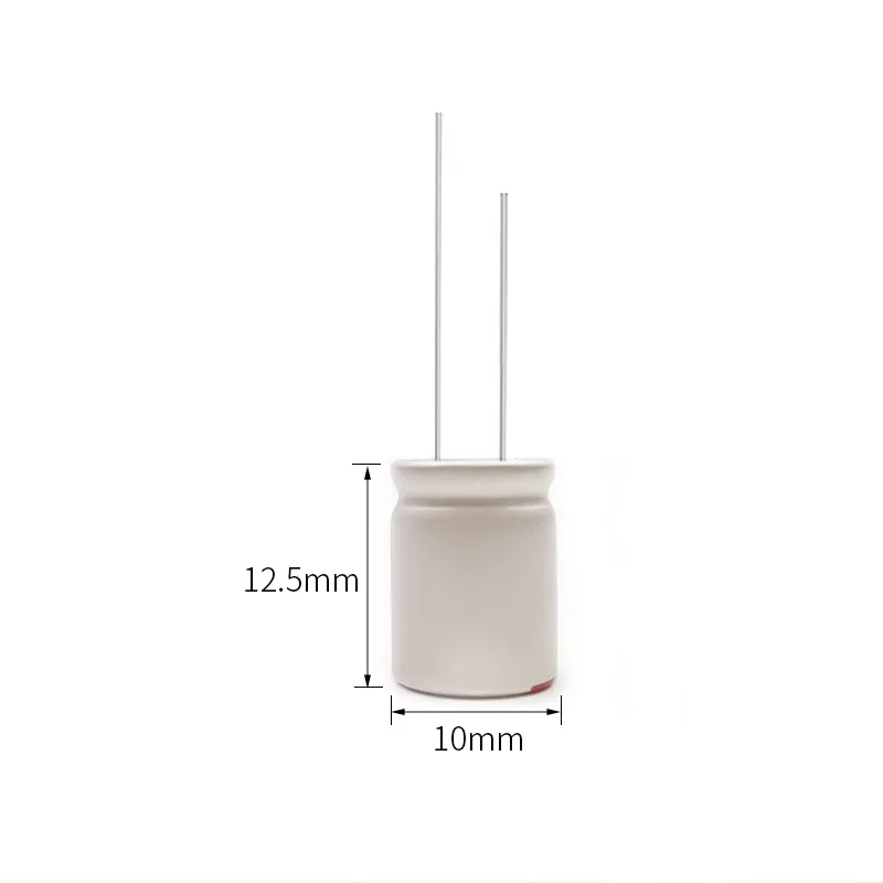 50pcs 6.3V2200uf solid state capacitor long life high temp radial lead 10x12mm low esr for power supply repair