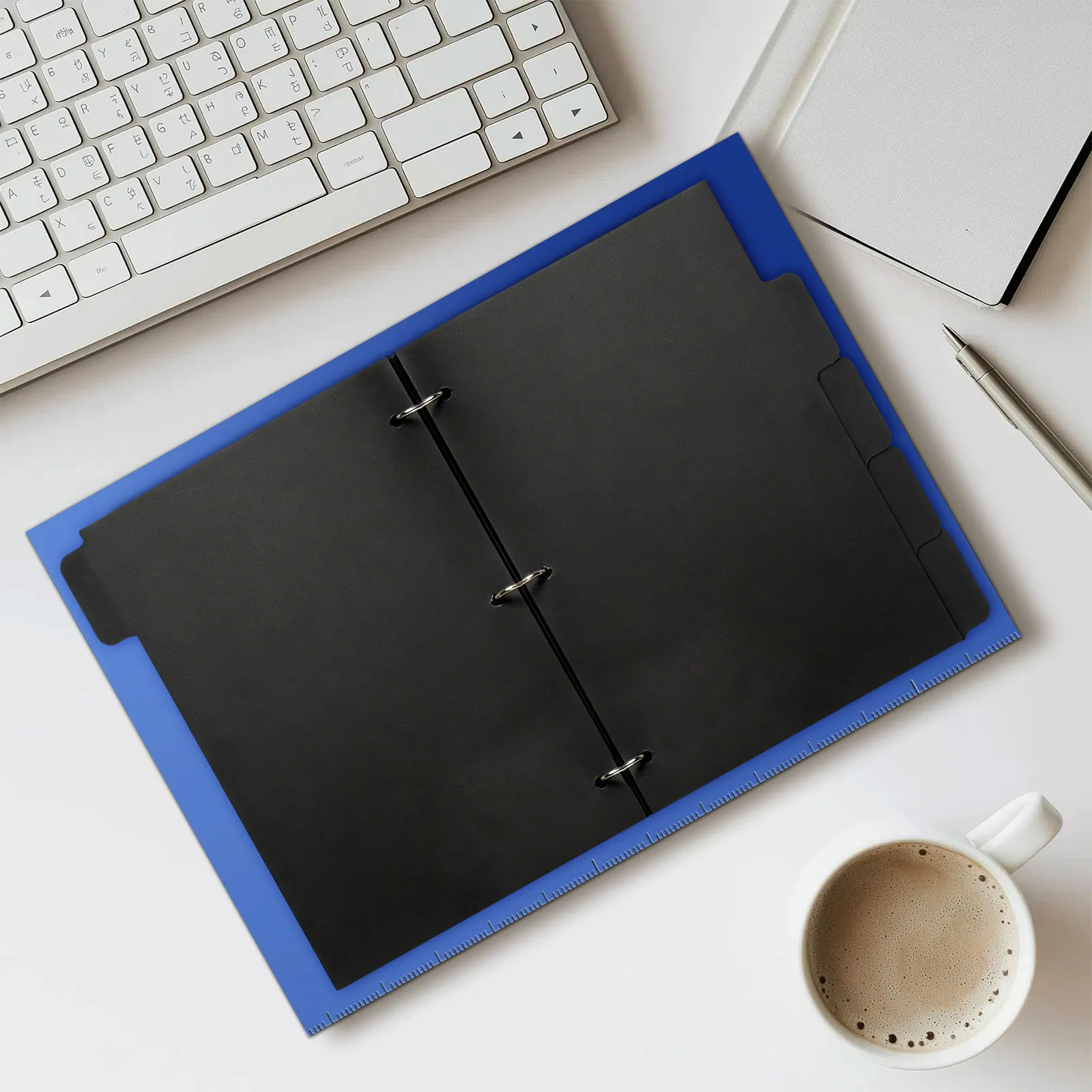 

5 Sheets Reinforced Binder Dividers with Clear Tabs for 3 Rings Binder Page Divider Organizer Indexing System for Planner