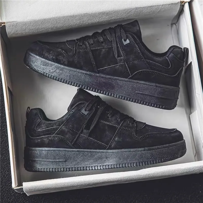 

Shoes for Men Fashion Casual Sneakers Non Slip Comfort Running Shoes High Quality Suede Breathable Men's Shoes Кроссовки Мужские