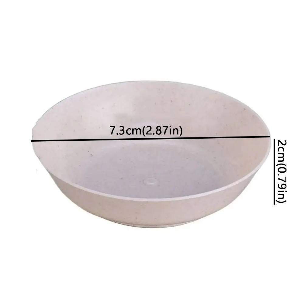 Biodegradable Disposable Sauce Bowls Round Thickening Food Containers Multifunctional Anti Fall Sushi Dipping Sauce Dish