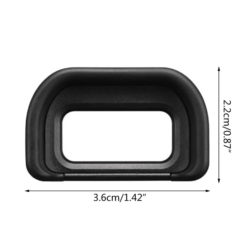 1 buah FDA EP17 (OEM) Eyecup pencari mata tampilan lensa mata untuk Sony A6600 A6500 A6400 kamera Viewfinder bagian kamera keras