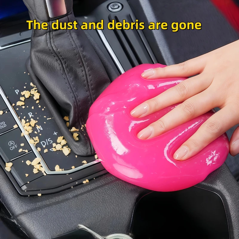 Magic Cleaning Gel, Reusable Dust Remover for Keyboard, Car Interior, Crevices, Home & Office Cleaning, Quick Pick Up Dirt