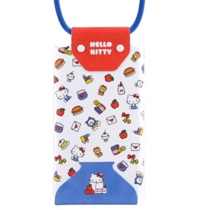 

Sanrio Phone Cases Hello Kitty Mobile Phone Protective Case Cartoon Cute Girlish Heart Portable Lanyard Bag