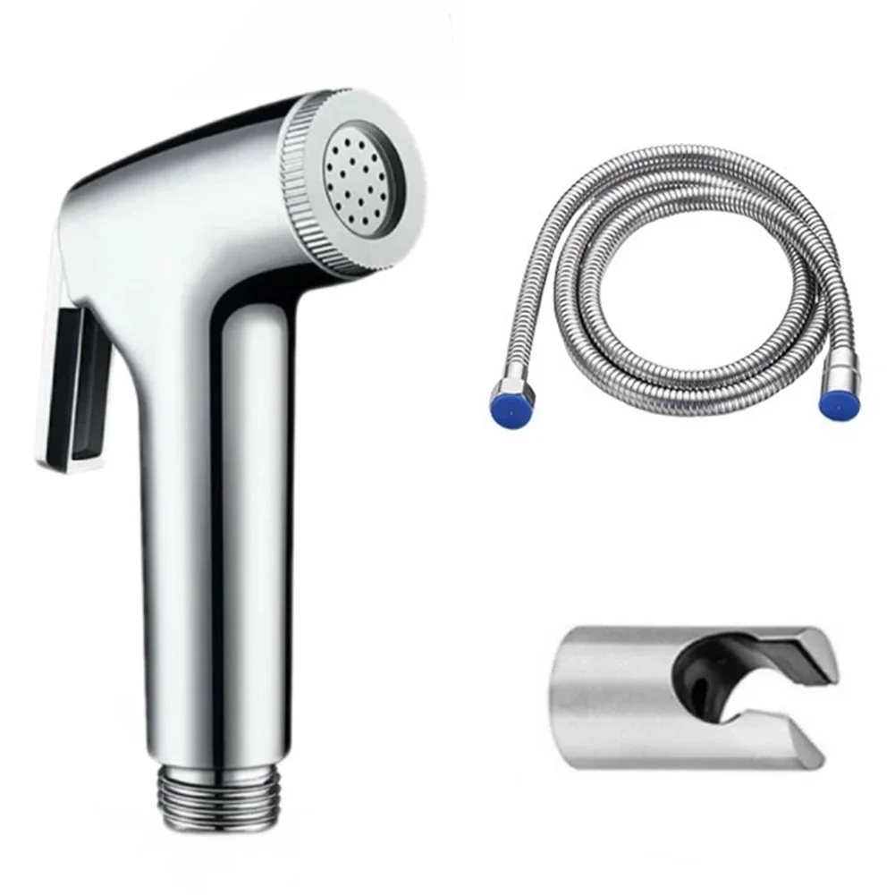 ABS Hose Manual Measurement Deviation Bidet Spray Cleaning Floor Personal Body Area Plants Press Type Spray Head