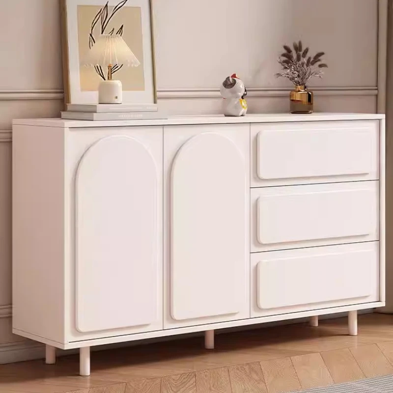 

Stylish Scandinavian Style Sturdy Durable Sideboard Storage Integrated Storage Cabinet Strak En Eenvoudig Dining Room Furniture