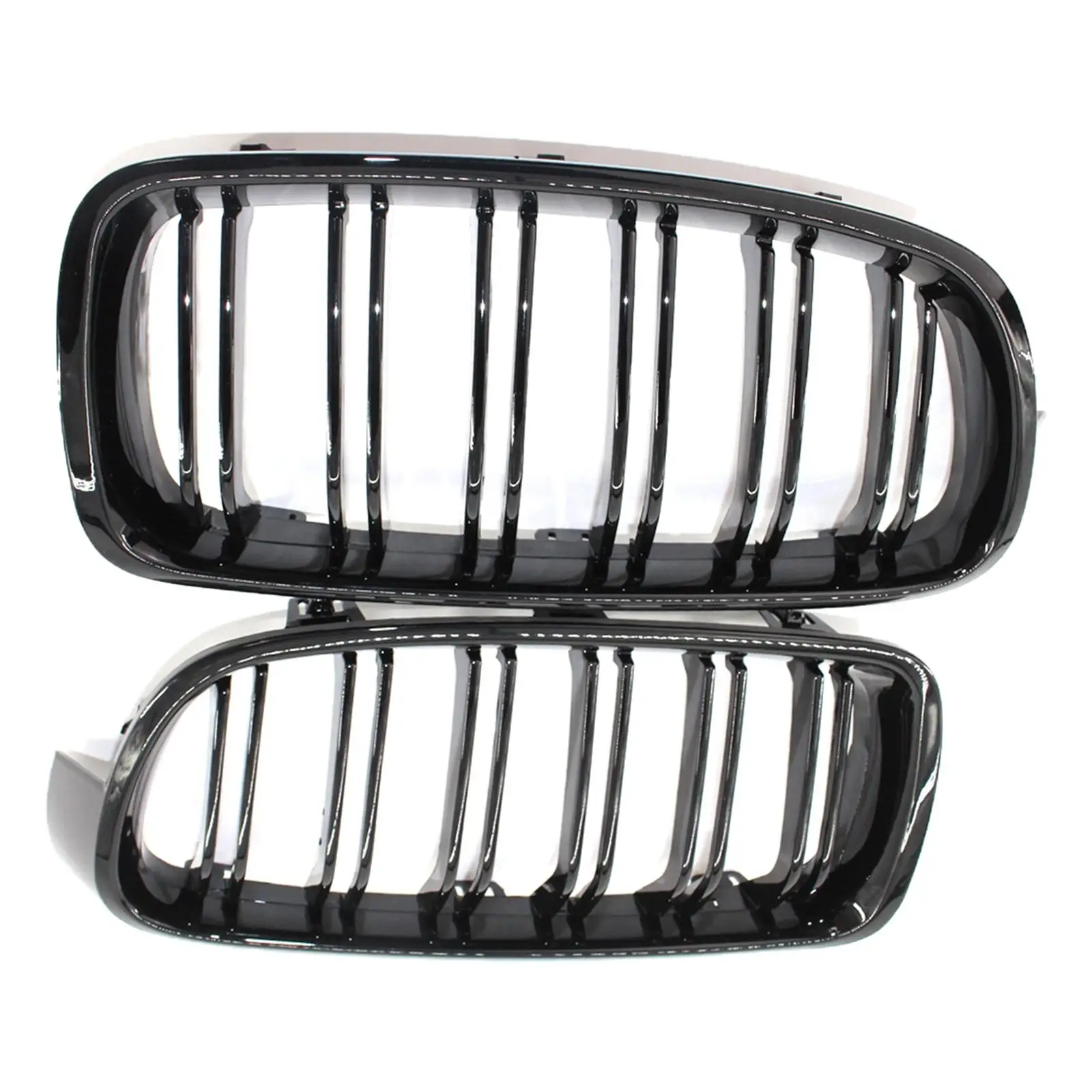 2Pcs Front Kidney Grille Grill 51130054493 for BMW 3 F30 F31 F35