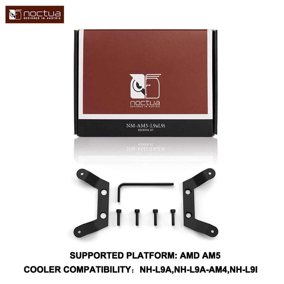 Noctua NM-AM5-L9aL9i Mounting-kit Noctua CPU Cooler Mounting Bracket For NH-L9a and NH-L9i NH-L9a-AM4