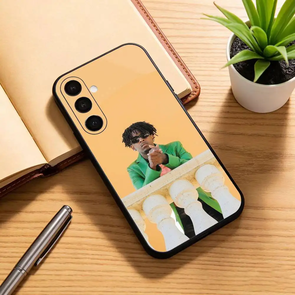 21 S-Savage Poster Telefoonhoesje voor Samsung Galaxy A20,21s,22,31,32,52,53,72,73,80,91 Zachte zwarte schaal