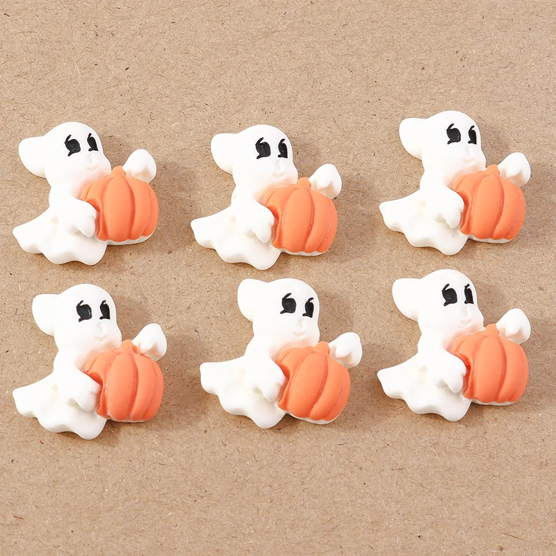 10 teile/los mischen niedlichen Halloween Tier flachen Rücken Harz Cabochons Scrap booking DIY handgemachten Schmuck Handwerk Dekoration Zubehör – Detail 8