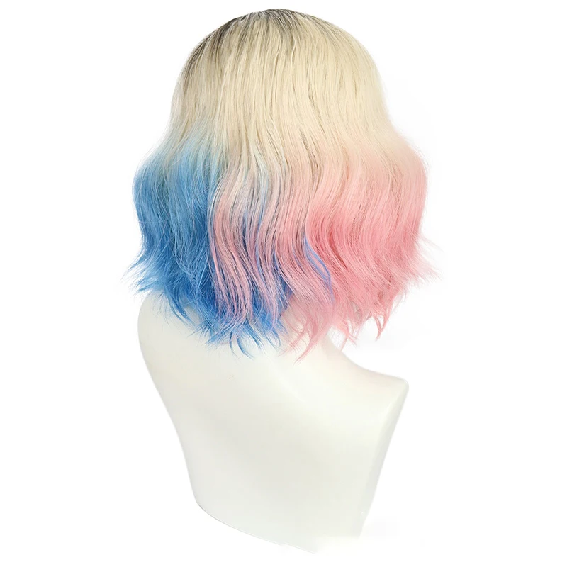 Euramerican Mode Vrouw Kort Haar Sinclair Cosplay Pruik Amerikaanse TV-serie Woensdag Decor Haarset Festival Feest Dagelijkse slijtage