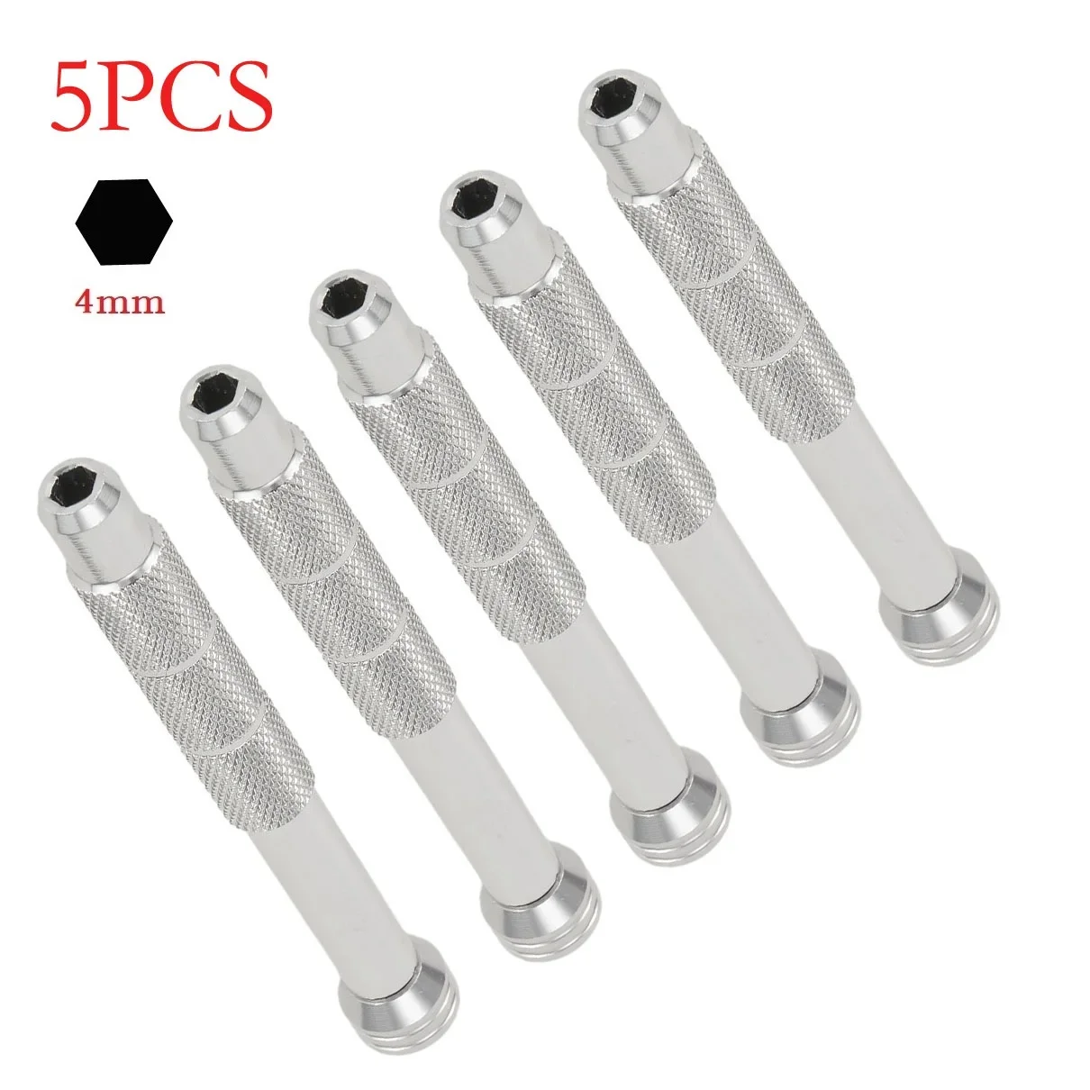 

High Quality Material Precision Magnetic Screwdriver 4mm Hex Bits Holder Greater Torque Magnetized Base Standard 4mm Bits