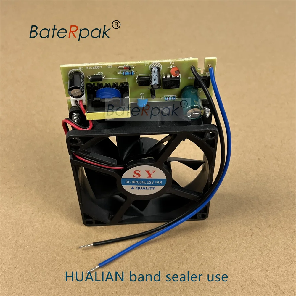 BateRpak ventola di raffreddamento a corrente continua per macchina di sigillatura a banda continua FR900, pezzo di ricambio per sigillante a banda FR-900, prezzo 1 pz