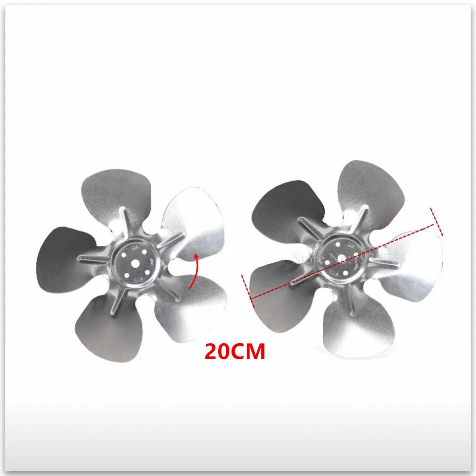 

new for High-quality for Refrigerator cooling motor fan aluminum air blade 17CM 25CM 20CM 30CM