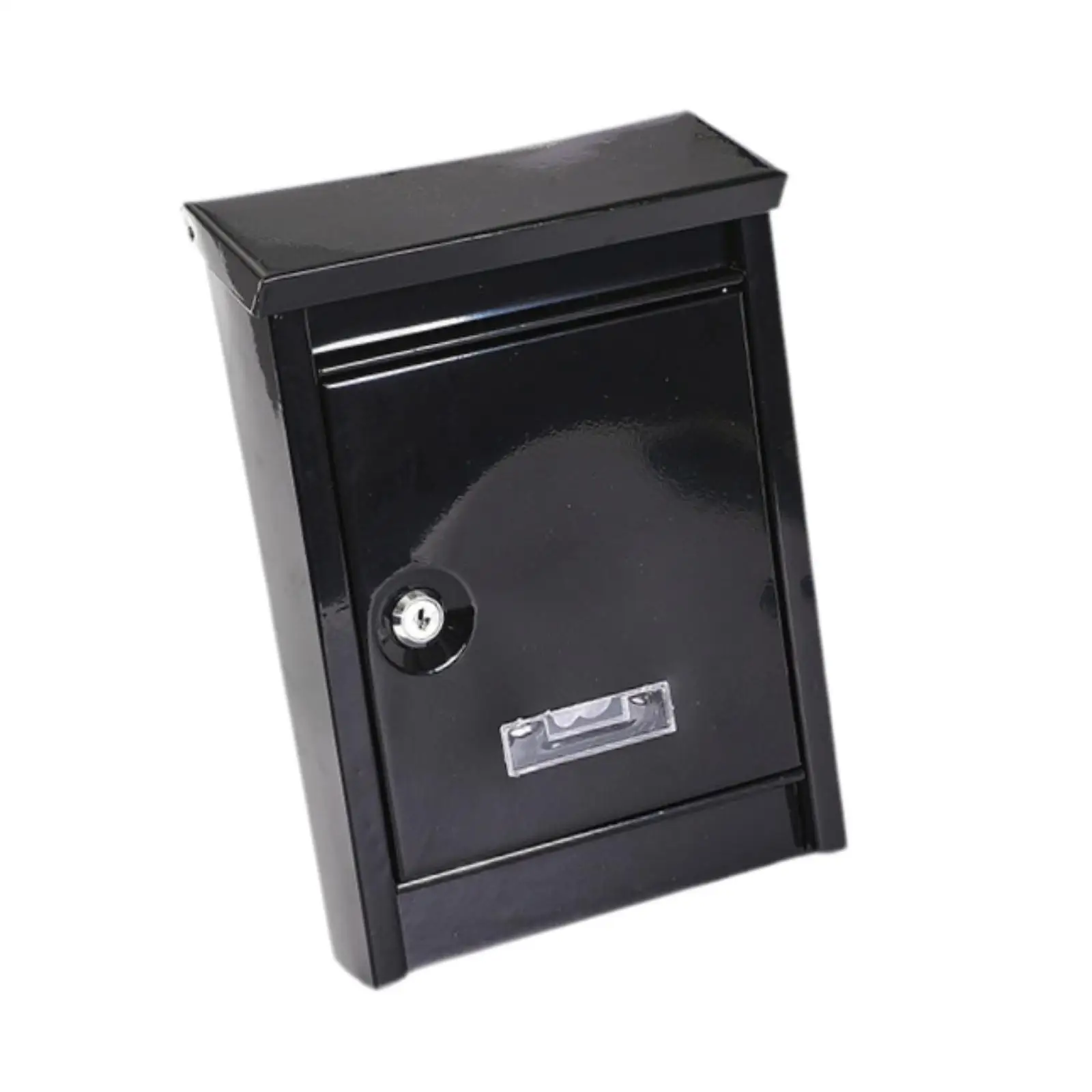 Wall Mount Mailbox Lockable Large Capacity Creative Letterbox Metal Delivery Box for House Entrance Front Door Gate Office