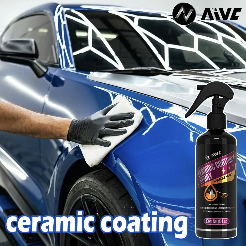 Ceramic Coating Aivc Nano Coating Agent Crystal Coating Crystal Hydrophobic Layer Anti-Scratches Car Wax Coating Car Detailing