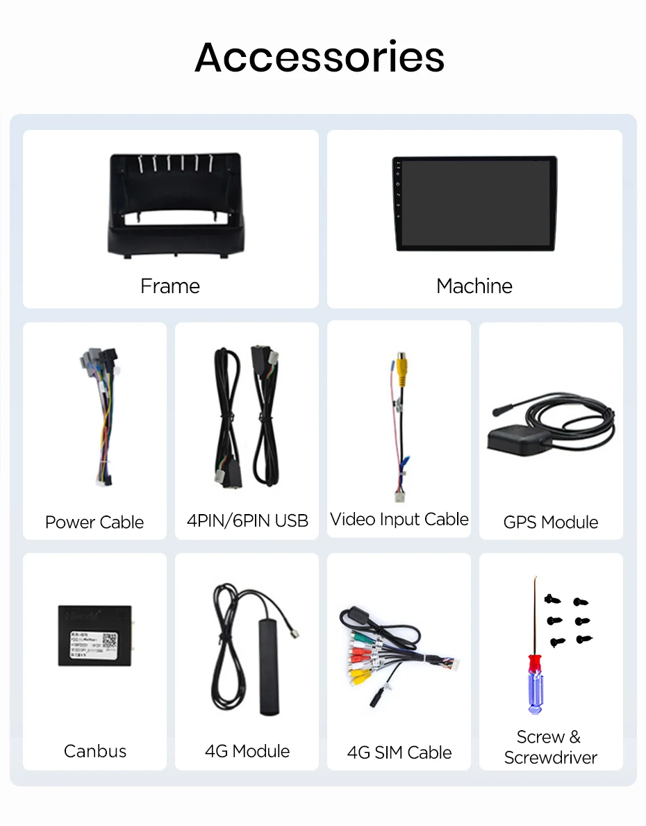 Junsun Wireless CarPlay Android Auto Autoradio für Ford Fiesta Mk7 2009-2017 Auto-Intelligentes System DSP SWC RDS GPS FM BT – Detail 28