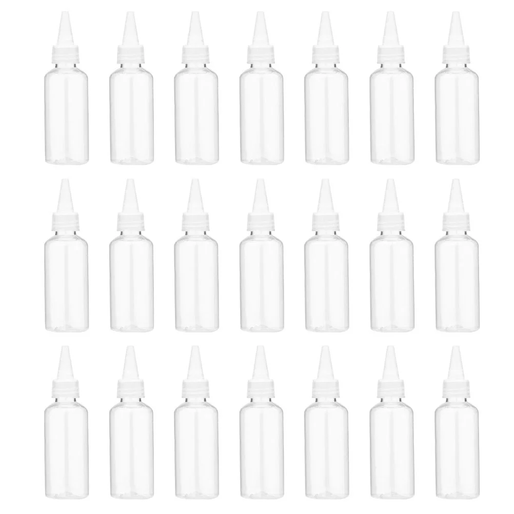 35 Pcs Lotion Travel Container Pointed Mouth Bottle Squeeze Oil Honey Dispenser