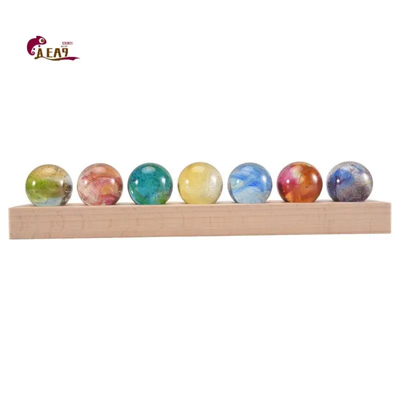AEA9-Fantasy Colorful Glass Star Ball Luminous Planet Astronomy Planets Ball Fantastic Style Home-Decoration