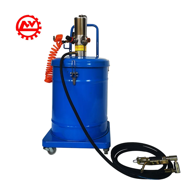 40L 50:1 Automatic Air Barrel Transfer High Pressure Pneumatic Bucket Dispenser Grease Pump