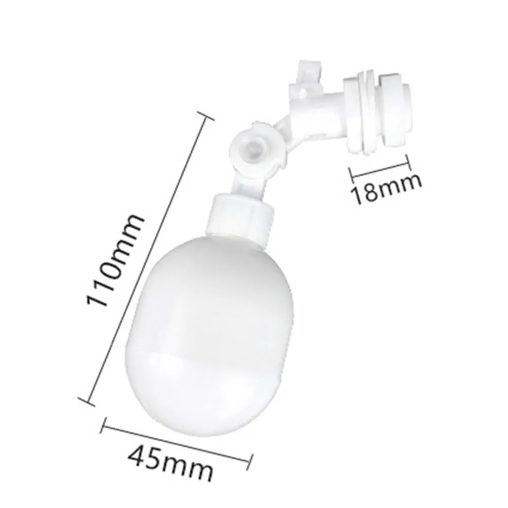 Float Ball Valve 14 Inch Automatic Shut Off for Use with RO Water and Fish Aquarium Systems Connects to 1/4 Inch PE Tubing