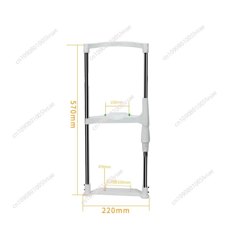 High Quality Optical Instrument Chin Rest Forehead Bracket Set for Slit Lamp and Other Devices  Lifting distance 95mm